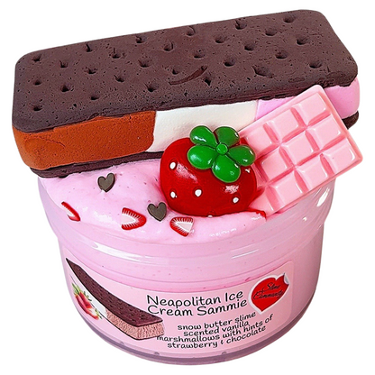 Neapolitan Ice cream Sammie