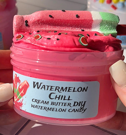 Watermelon Chill Butter Slime DIY