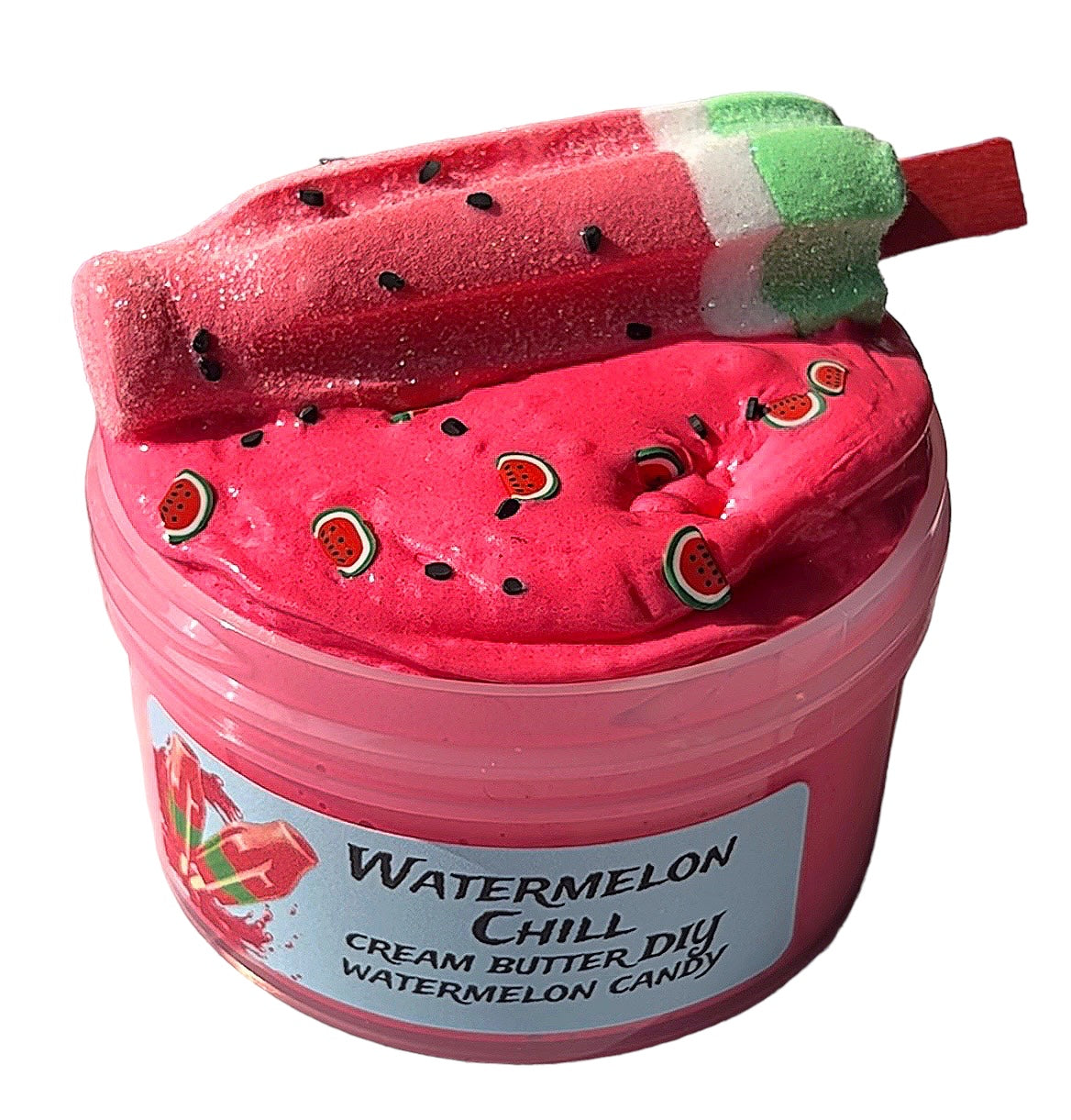 Watermelon Chill Butter Slime DIY