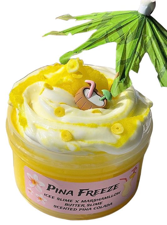 Pina Freeze Butter Slime & Icee Slime