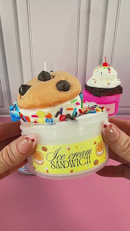 Slime M & M Ice Cream Cookie Slimewich