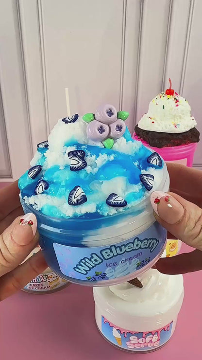 Wild Blueberry Ice Cream