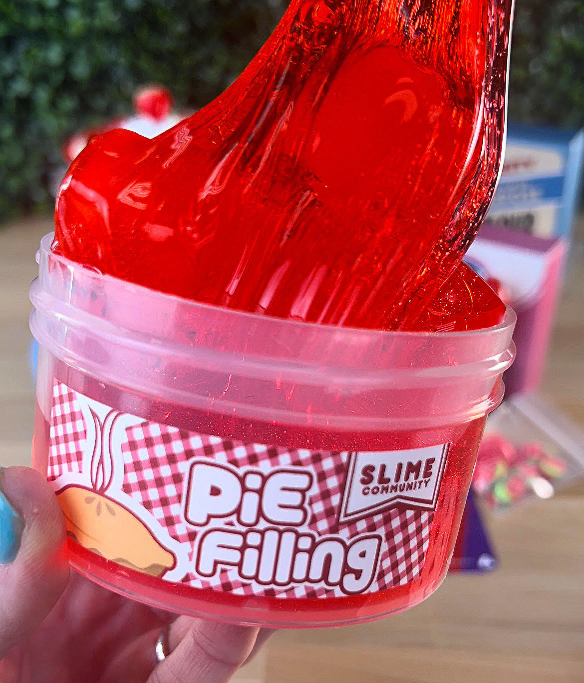 Strawberry Pie Slime Baking Kit Slime Community