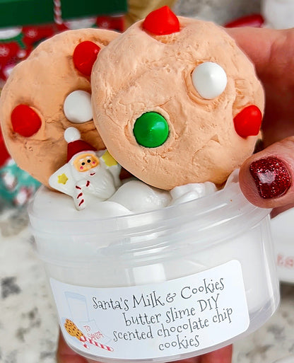 Santa's Milk & Cookies