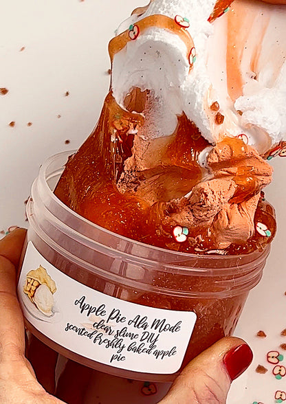 Apple Pie Ala Mode-a DIY slime set