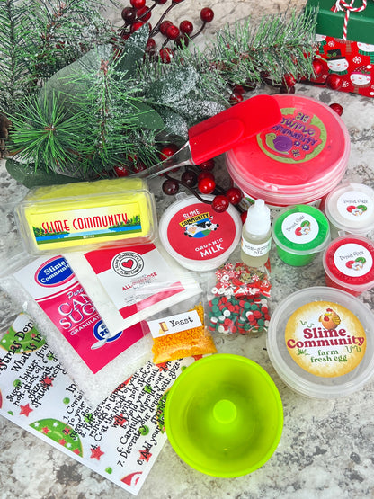Slime Baking Kit-Christmas Donuts