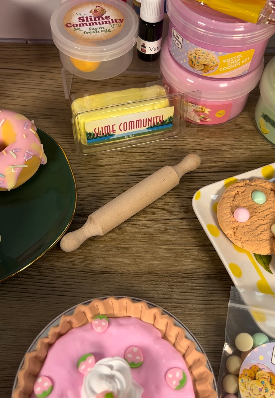 Slime Baking Kit-Pastel Chip Cookie Kit