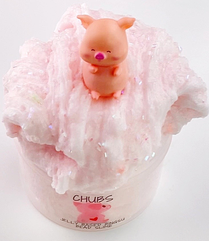 Chubs Jelly Bingsu Bead Slime Crunchy Slime 6 oz. Jar