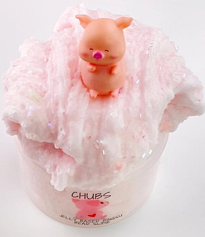 Chubs Jelly Bingsu Bead Slime Crunchy Slime 6 oz. Jar