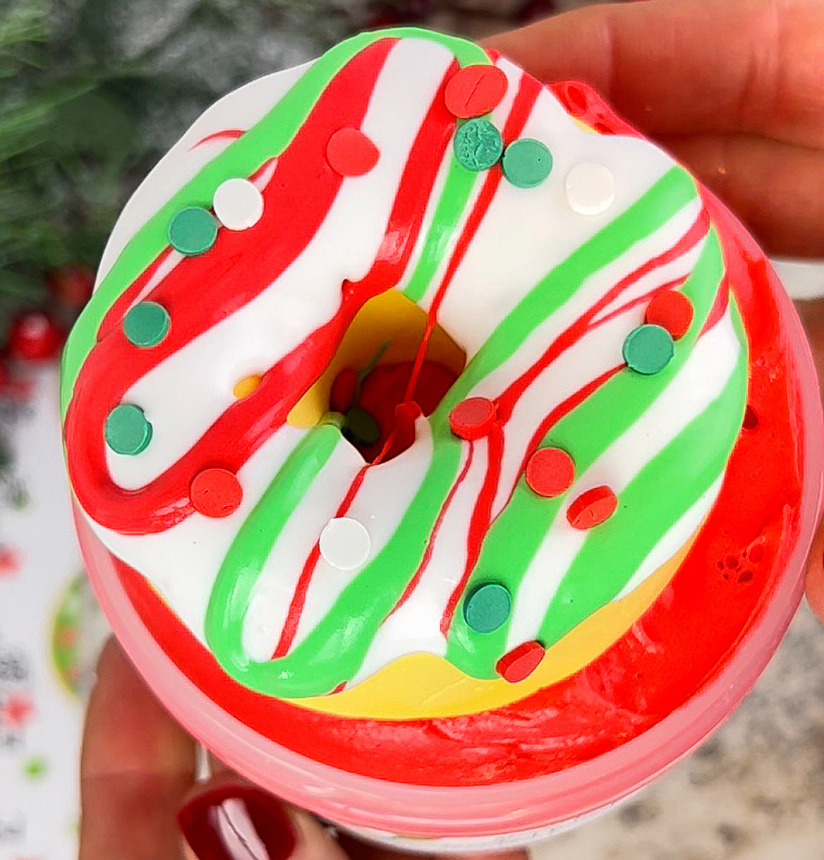 Slime Baking Kit-Christmas Donuts