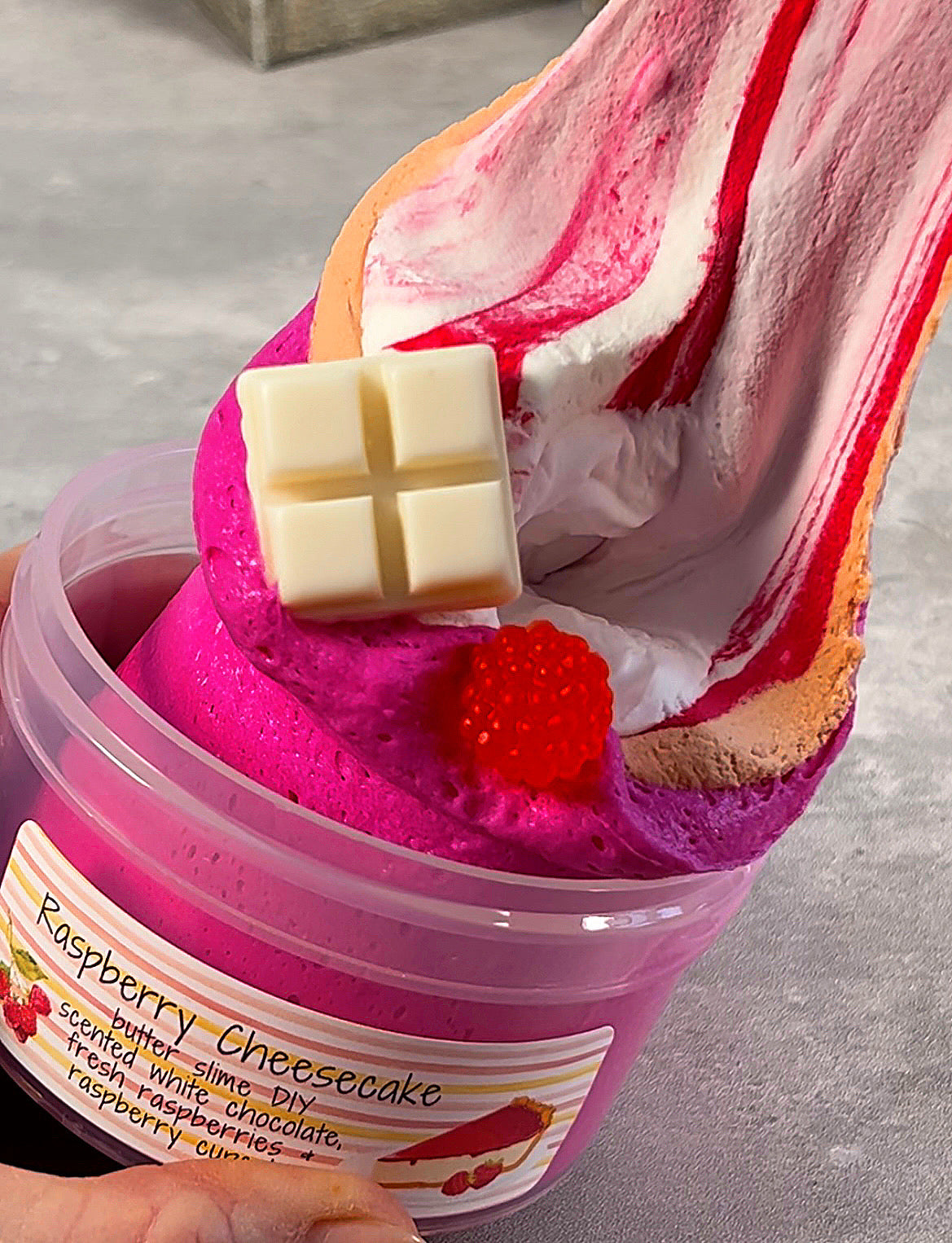 White Chocolate Raspberry Cheesecake