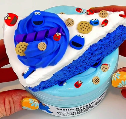 Cookie Monster Cake Shake