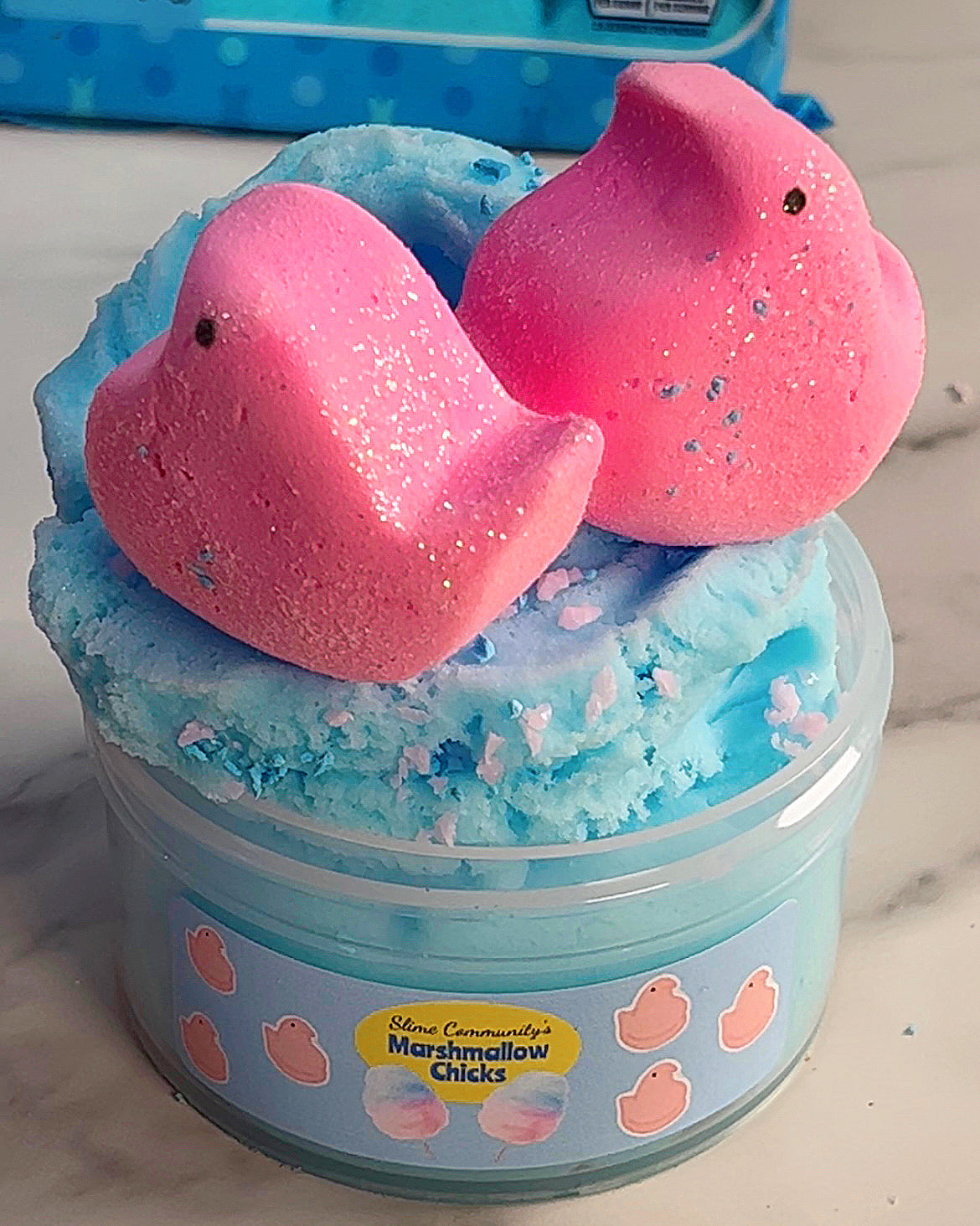 Marshmallow Chicks-Cotton Candy Cloud