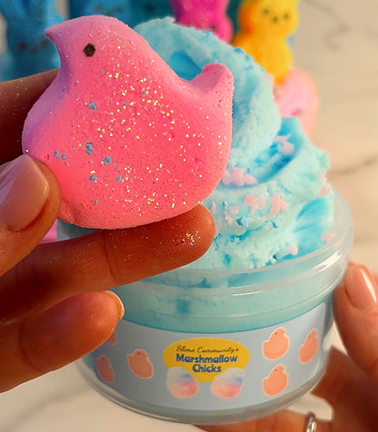 Marshmallow Chicks-Cotton Candy Cloud
